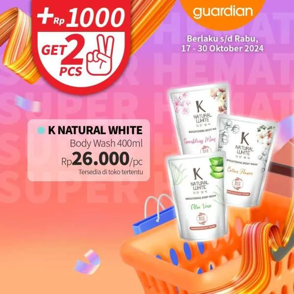 Promo Guardian Super Hemat Periode 17-30 Oktober 2024