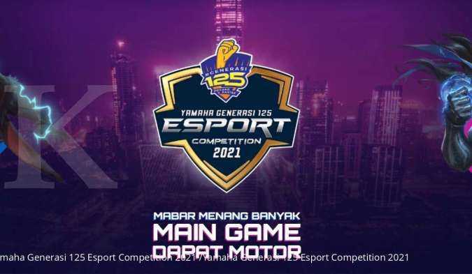 Berhadiah Motor, Pendaftaran Yamaha Generasi 125 Esport Competition 2021 Dibuka