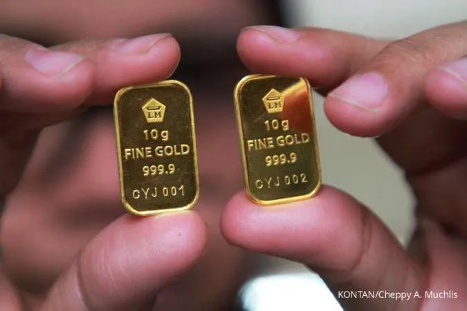Cek Harga Emas Antam Hari Ini Kamis (16/7), Turun Tipis Jadi Rp 2.633.000 per Gram