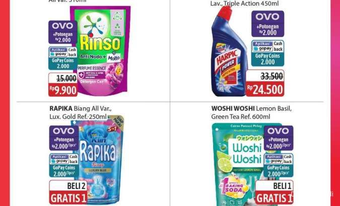 Promo JSM Alfamidi 18-20 Juli 2025, Beli 1 Gratis 1 Woshi Woshi Sabun Cuci Piring