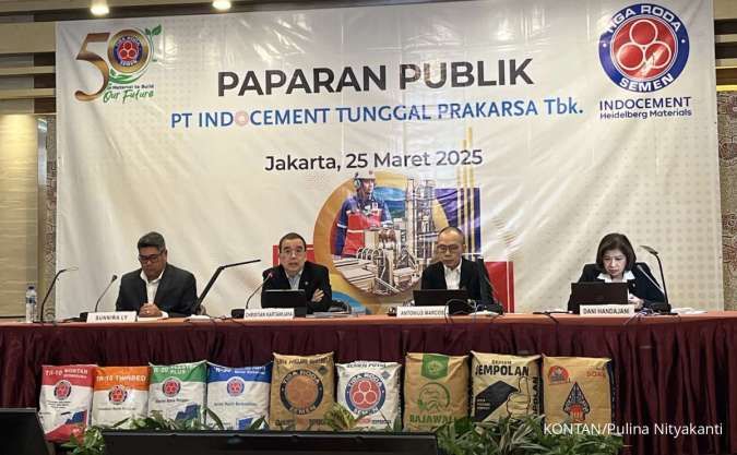 Kurangi Modal, Indocement Tunggal Prakarsa (INTP) akan Menarik Kembali Sahamnya
