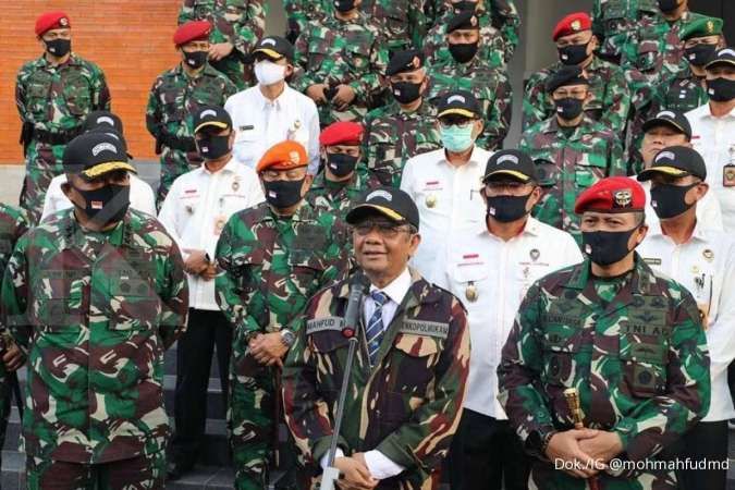 Siap! Mahfud MD resmi jadi anggota kehormatan Korps Baret Merah Kopassus 