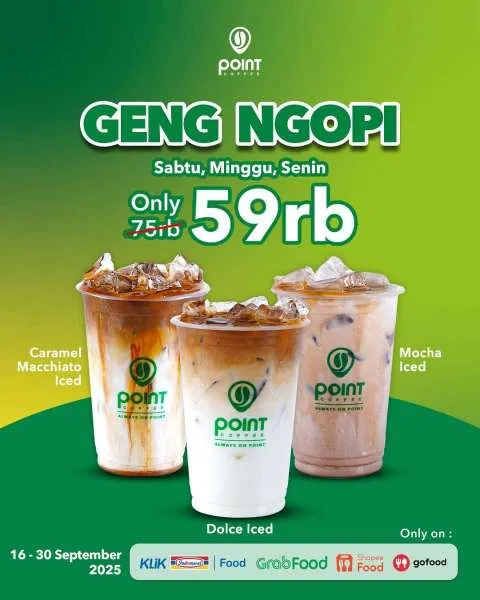 Promo Point Coffee Geng Ngopi
