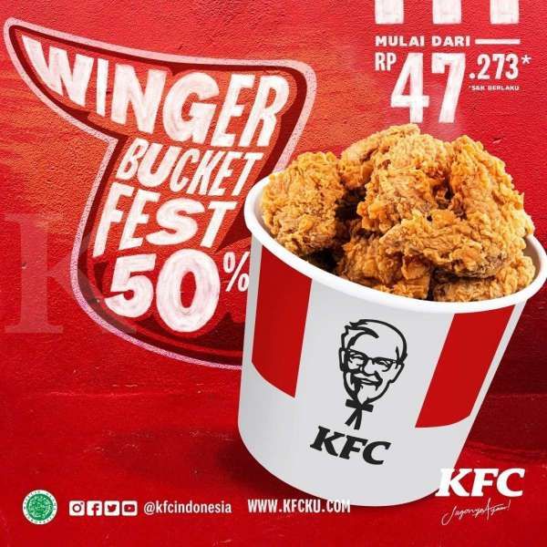 Promo KFC terbaru di bulan Agustus tahun 2021.