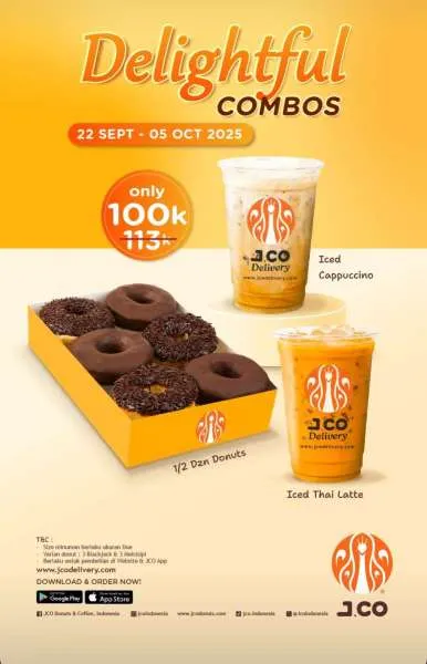 Promo Delightful Combos 22 September-5 Oktober 2025