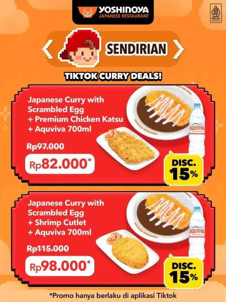 Promo Yoshinoya TikTok Sendirian 2
