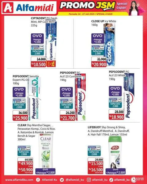 Promo JSM Alfamidi Spesial Gajian Periode 24-27 Juli 2025