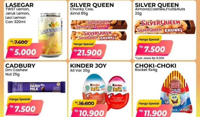 Promo Alfamart Liburan Hemat 4-7 September 2025, Cokelat-Nasi Ayam Harga Spesial
