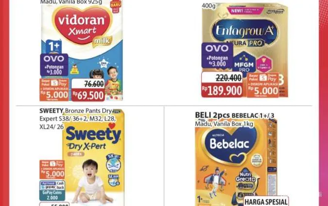 Promo JSM Alfamidi 7-9 November 2025, Susu Bebelac Beli 2 Harga Spesial