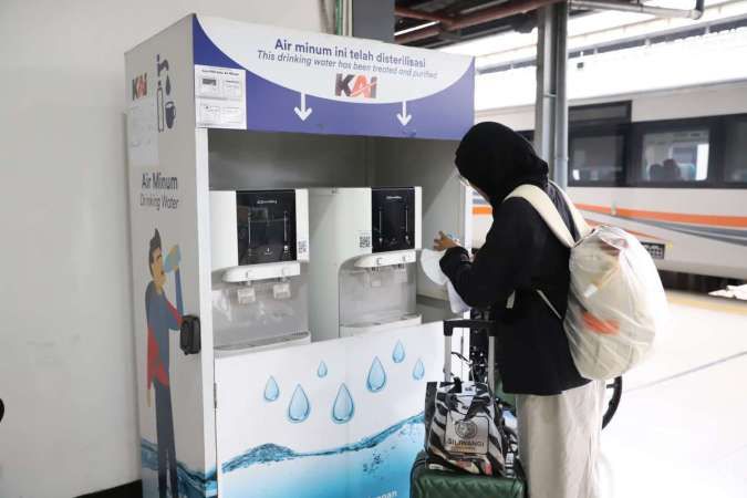 Aman Dikonsumsi, Drinking Water Station KAI Sudah Penuhi Berbagai Uji Kelayakan