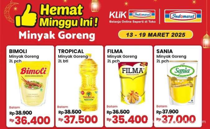 Promo Minyak Goreng Hemat di JSM Alfamart & Superindo, Potongan Harga Sampai Besok