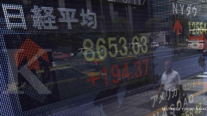 Spekulasi stimulus mengerek kinerja bursa Jepang