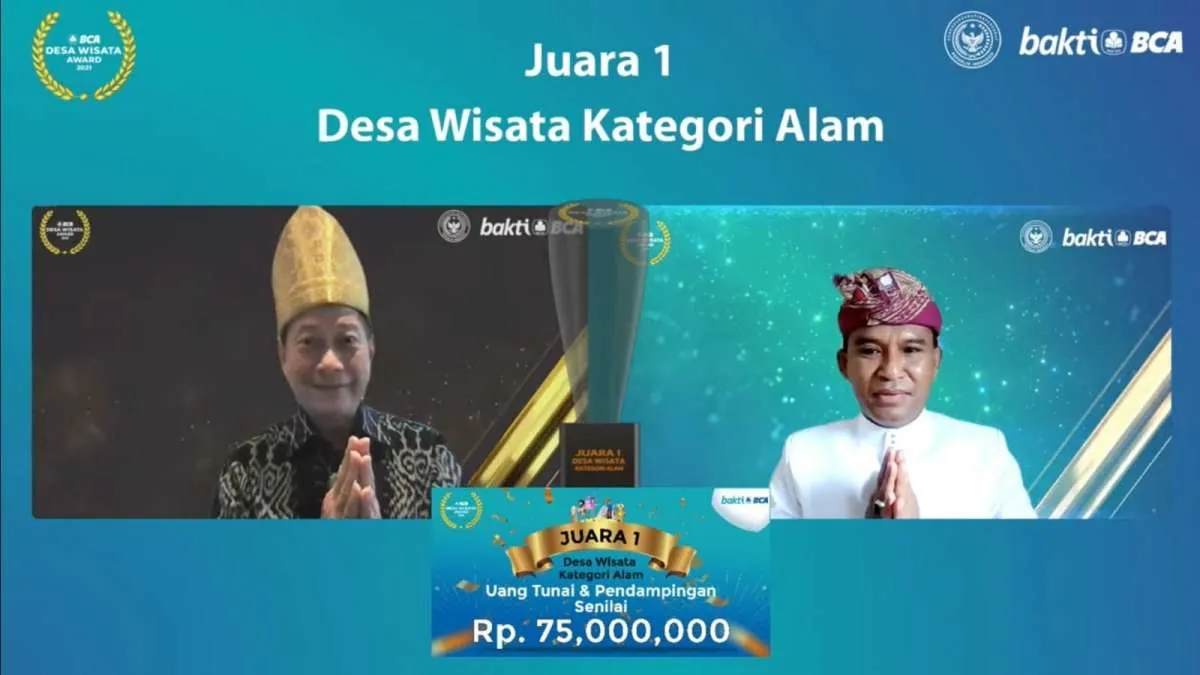 Kompetisi Desa Wisata, BCA Siapkan Total Hadiah Rp 600 Juta