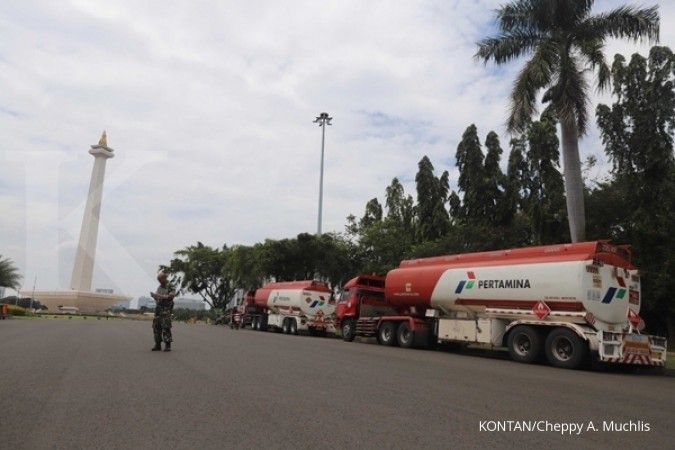 Dua mobil tangki Pertamina dibajak, dikabarkan menuju ke Istana 