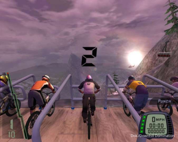 Cheat Downhill PS2 Bahasa Indonesia lengkap dengan Cara Membuka Karakter dan Sepeda