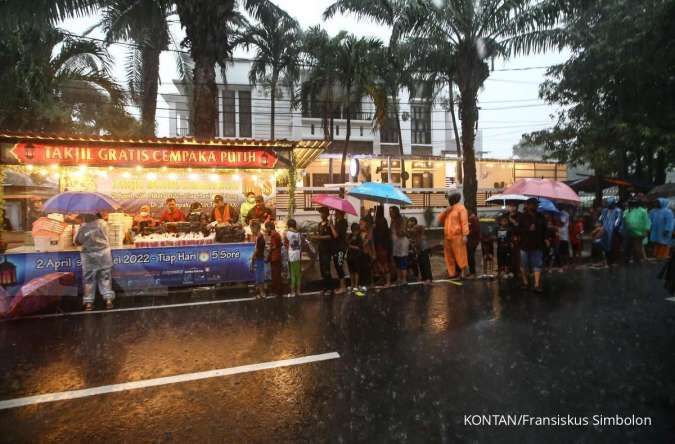 Cuaca Besok Kamis (28/3) di Jakarta Berpotensi Hujan 