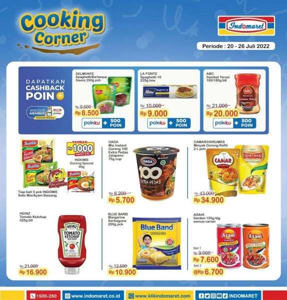 Promo Indomaret Super Hemat Mingguan Terbaru 20-26 Juli 2022