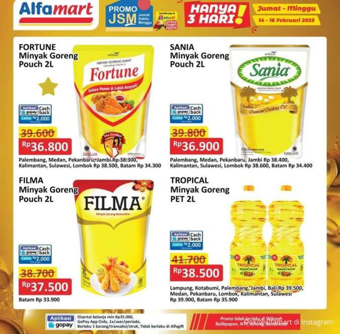 Promo JSM Alfamart Weekend 14-16 Februari 2025