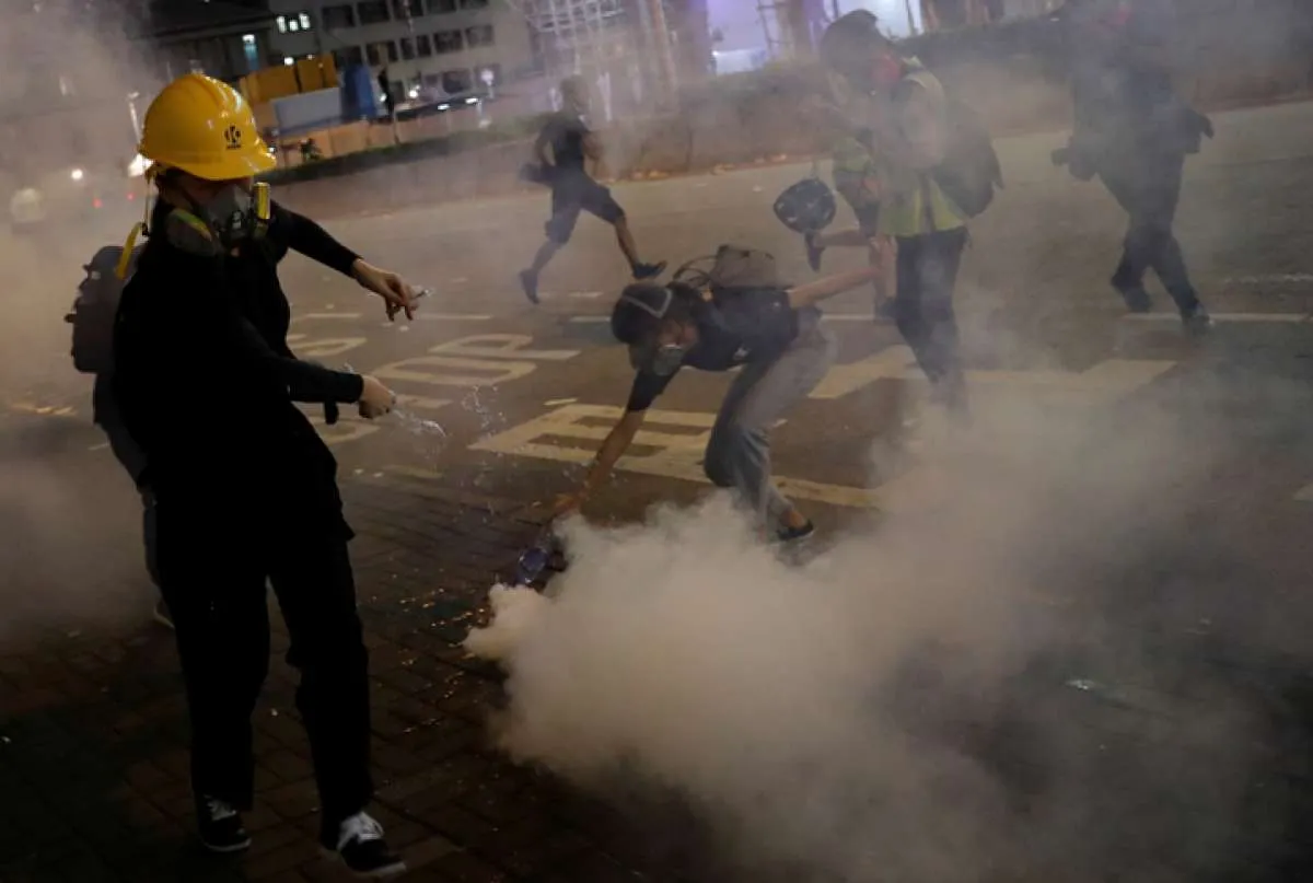  Demo Hong Kong menjalar ke Australia