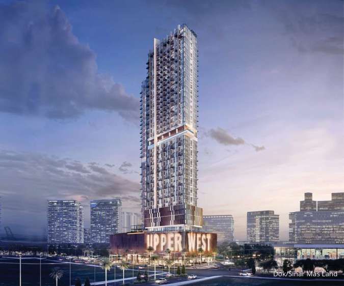 Progres Pembangunan Capai Lantai 26, Upper West BSD City Akan Rampung Tahun 2024