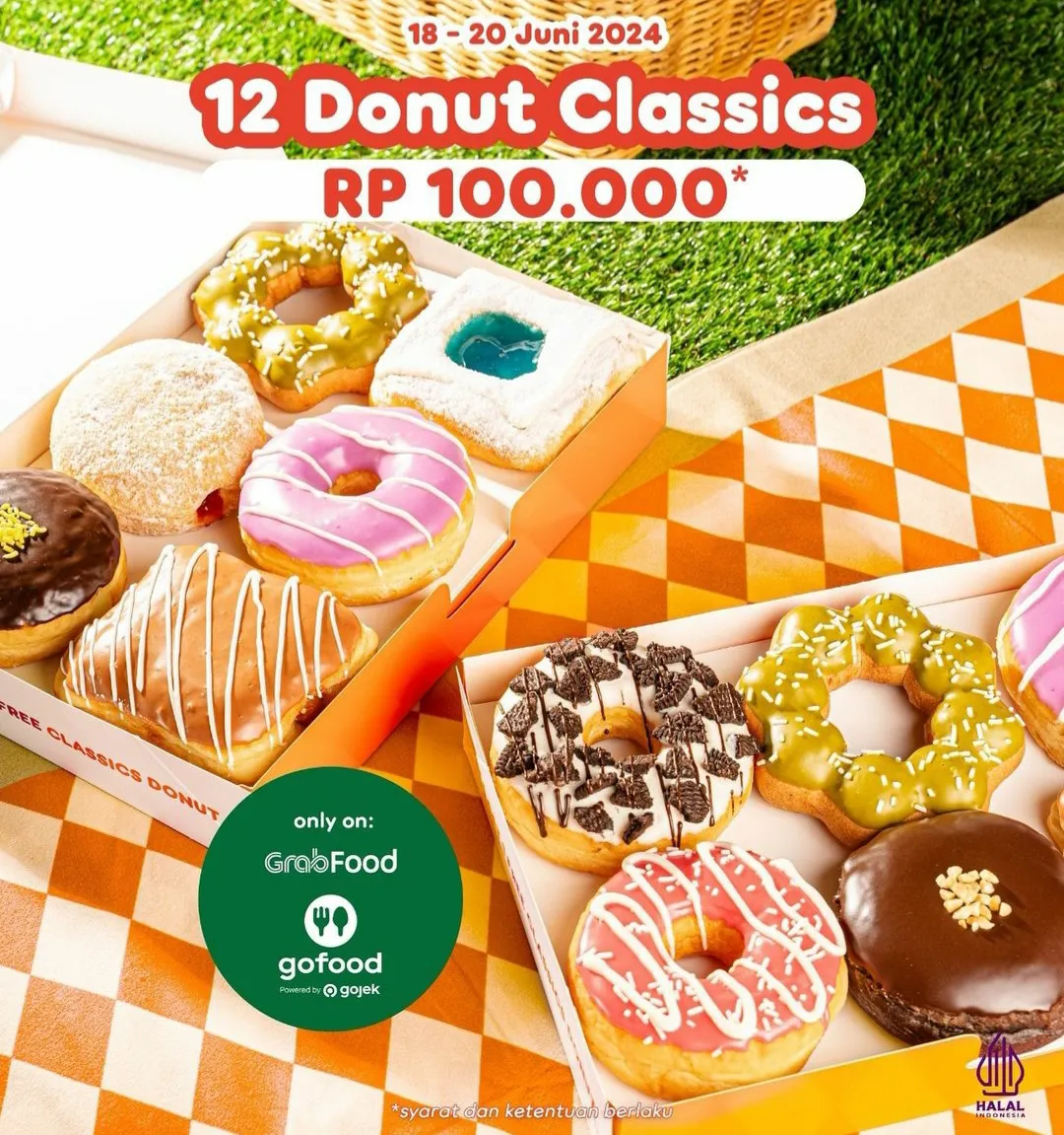 Promo Makanan edisi 18-20 Juni 2024 Wingstop, Dunkin, Golden Lamian
