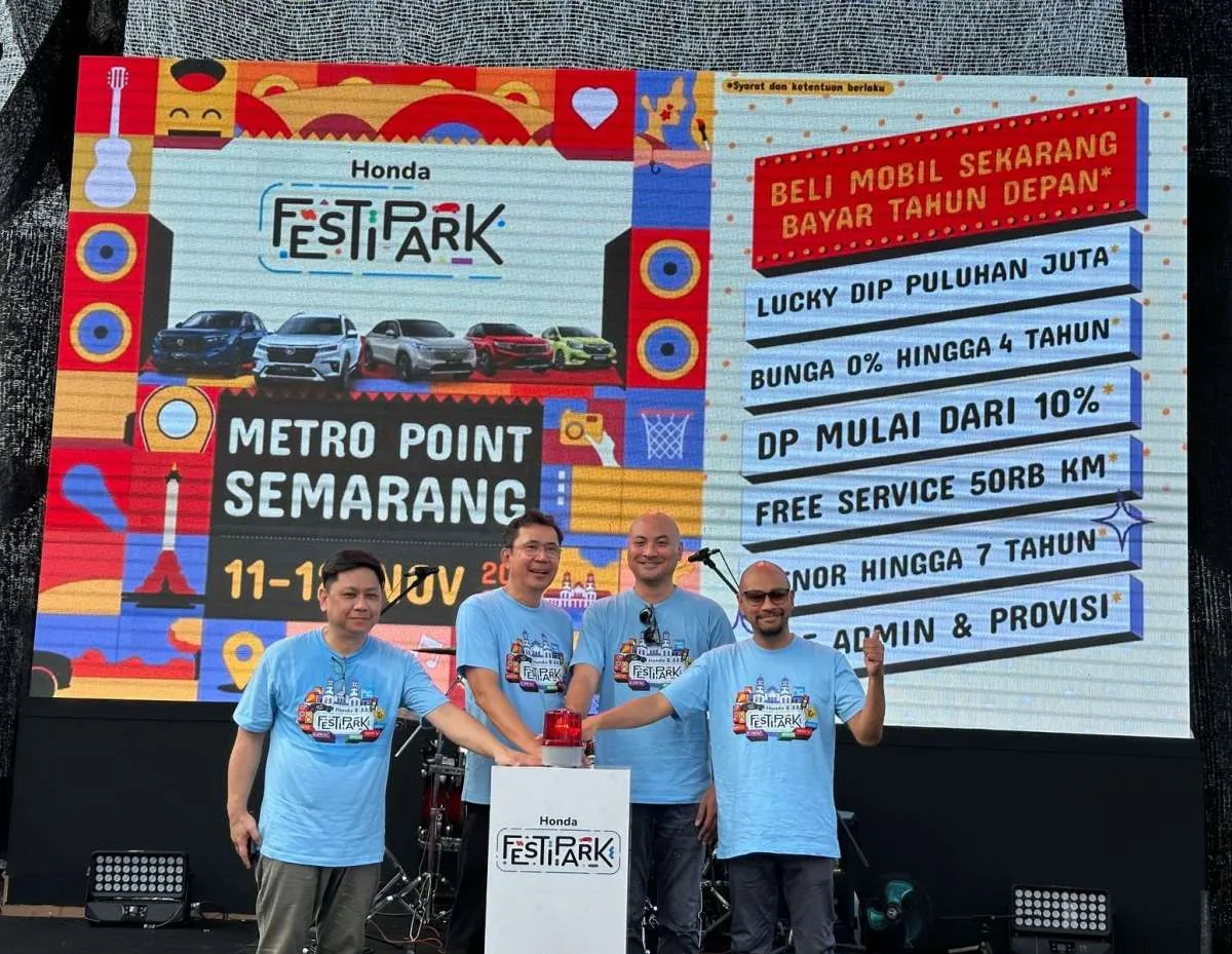 Dihadiri Ribuan Pengunjung, Honda Lanjutkan Kemeriahan Honda FESTIPARK di Semarang
