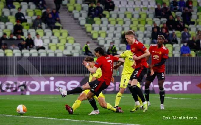 Hasil Final Liga Europa Villarreal vs Man United berakhir dengan kemenangan Submarine