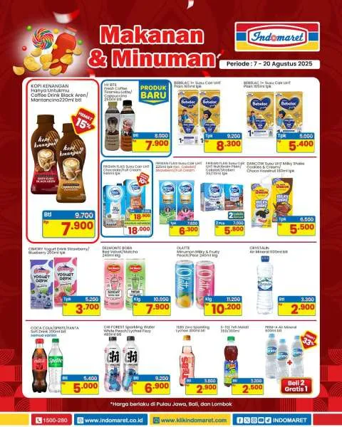Promo Indomaret Super Hemat Periode 7-20 Agustus 2025