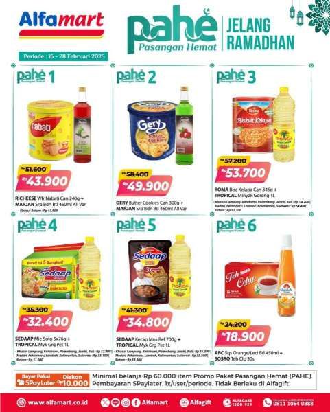 Promo Alfamart Jelang Ramadan 16-28 Februari 2025