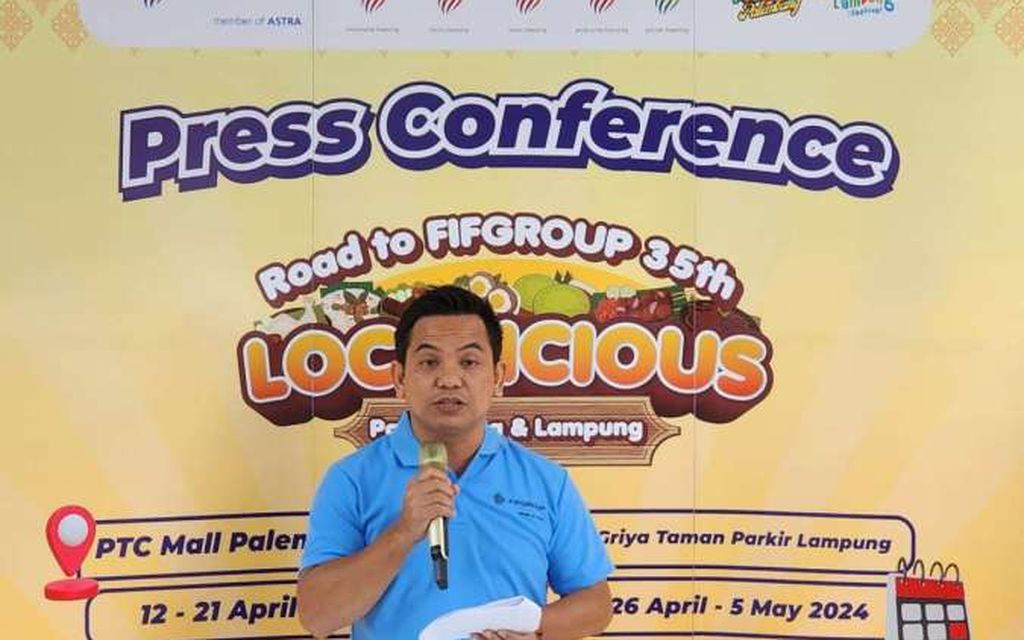  FIFGROUP Jadi Sponsor Utama Kuliner Lampung Festival 2024, Sambut HUT ke-35 