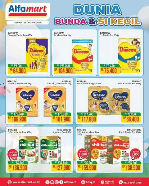 Promo Alfamart Dunia Bunda & Si Kecil Periode 16-30 Juni 2025