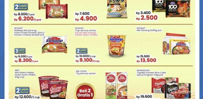 Promo Indomaret Super Hemat 10 Juli 2024, Beragam Produk Beli 2 Lebih Hemat!