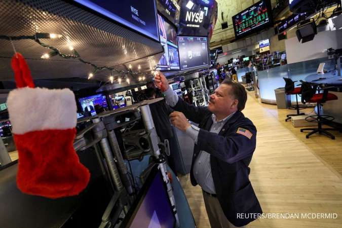 Wall Street Sumringah: Dow Jones, S&P 500 dan Nasdaq Rally di Awal Pekan