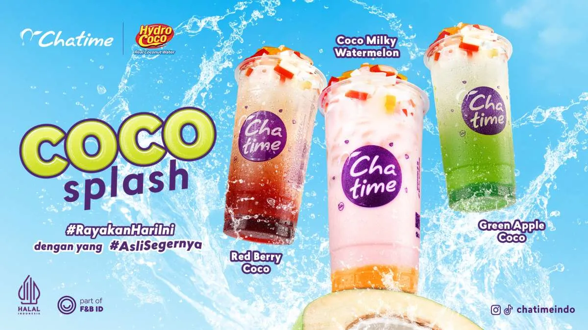 Meriahkan Ramadan, F&B ID Luncurkan Menu Baru Chatime dan Gindaco