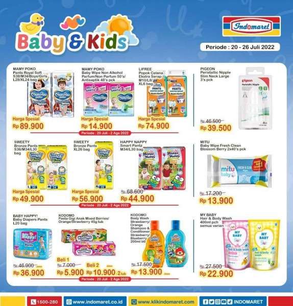 Promo Indomaret Super Hemat Mingguan Terbaru 20-26 Juli 2022