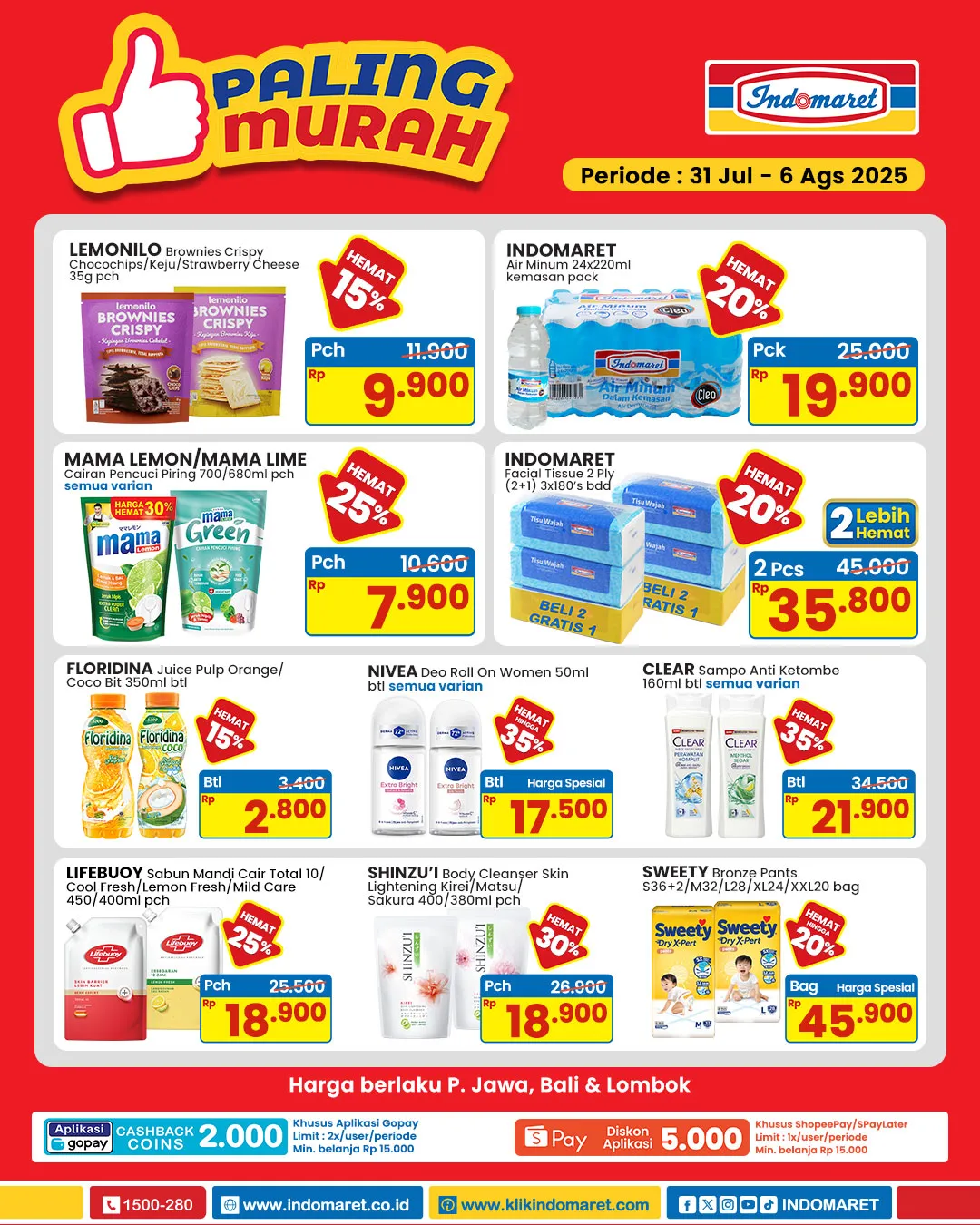 Promo JSM Indomaret Periode 1-3 Agustus 2025