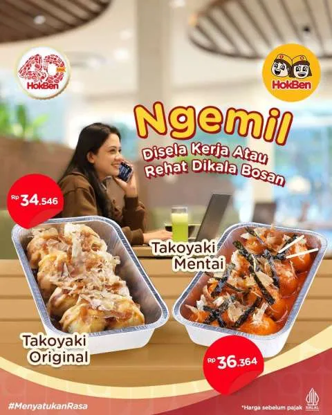 Promo HokBen Ngemil Takoyaki