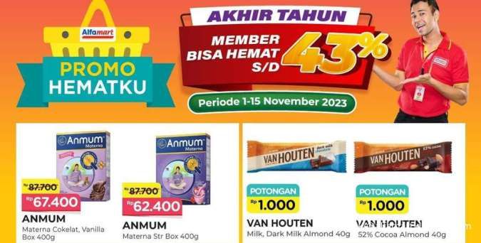 Promo Alfamart Terbaru Diskon Sampai 43% Hari Ini 13 November 2023, Promo Lebih Hemat