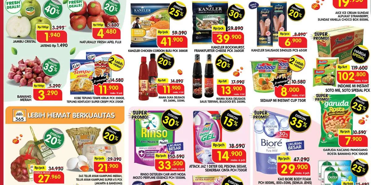 Promo Superindo Weekday Selasa 26 September 2023, Diskon Besar di Awal Pekan Ini