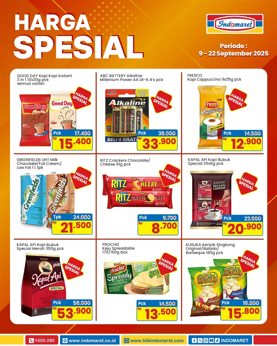 Promo Indomaret Harga Spesial Periode 9-22 September 2025