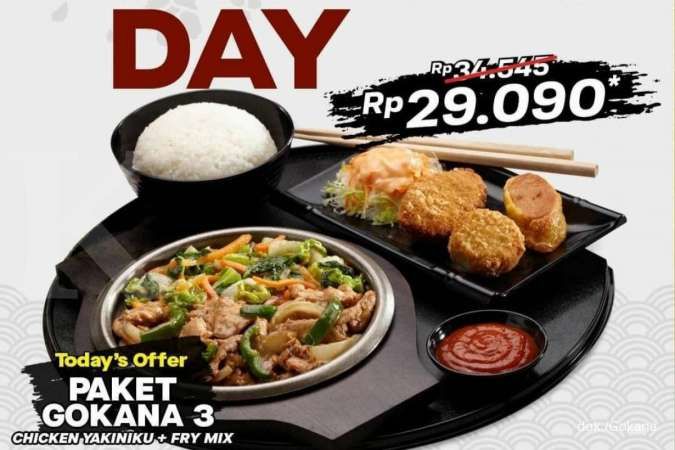 Khusus Kamis! Promo Gokana (16/12), Ada Paket Gokana 3 Cuma Rp 29.090