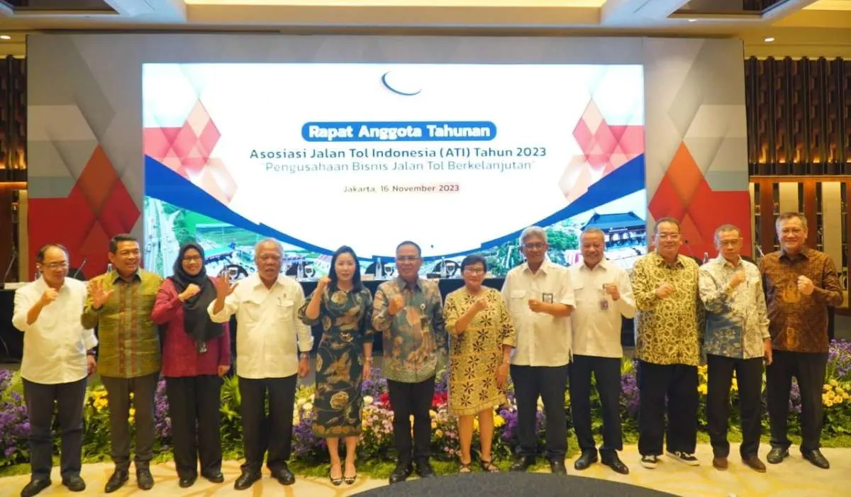 Asosiasi Jalan Tol Indonesia Gelar RAT2023,Pengusahaan Bisnis Jalan Tol Berkelanjutan