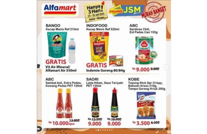 Promo JSM Alfamart 23-25 Juli 2021