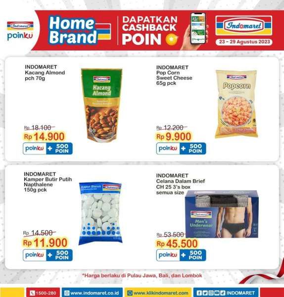 Katalog Harga Promo Indomaret Super Hemat 23-29 Agustus 2023, Promo Akhir Bulan