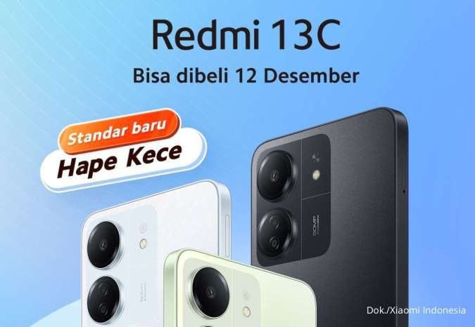 Resmi, Ini Dia Spesifikasi dan Daftar Harga HP Redmi 13C di Indonesia