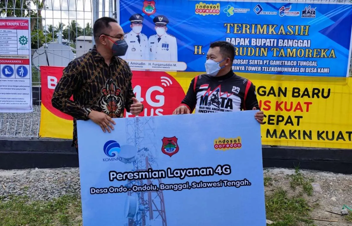 Indosat Ooredoo memperluas jaringan di 124 desa terpencil