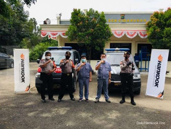 Permudah Mobilitas Instansi Publik Saat Pandemi, Hankook Tire Selenggarakan Program Donasi Ban