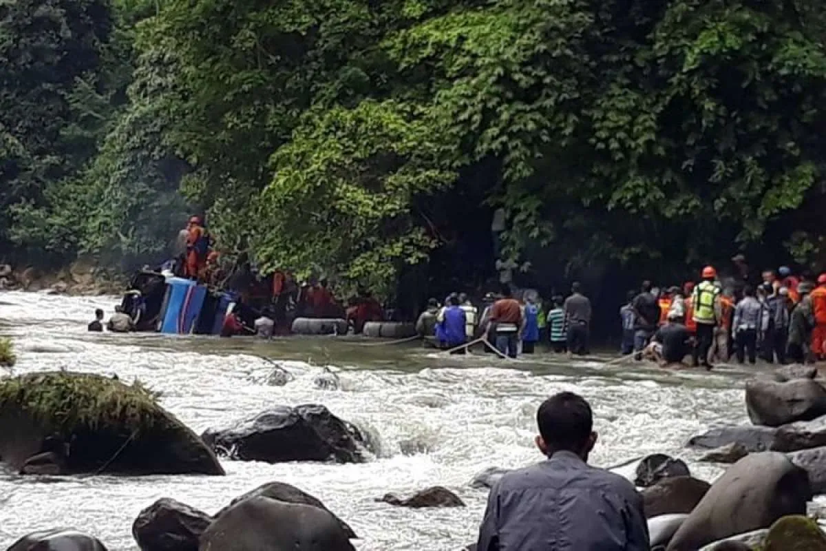 Korban kecelakaan bus Sriwijaya bertambah, 26 orang meninggal, 14 luka-luka