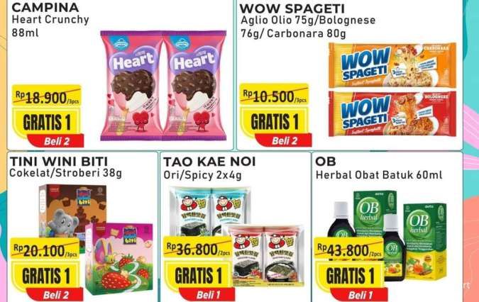 Promo Alfamart Serba Gratis 12-15 Februari 2026, Campina-Lifebuoy Beli 2 Gratis 1