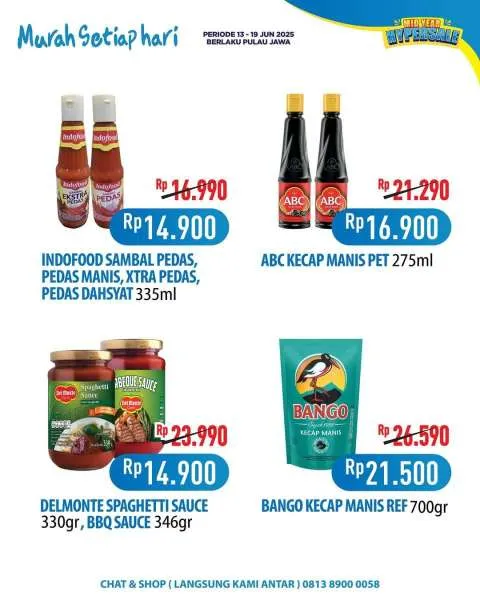 Promo JSM Hypermart Hyper Diskon Weekend Periode 13-16 Juni 2025